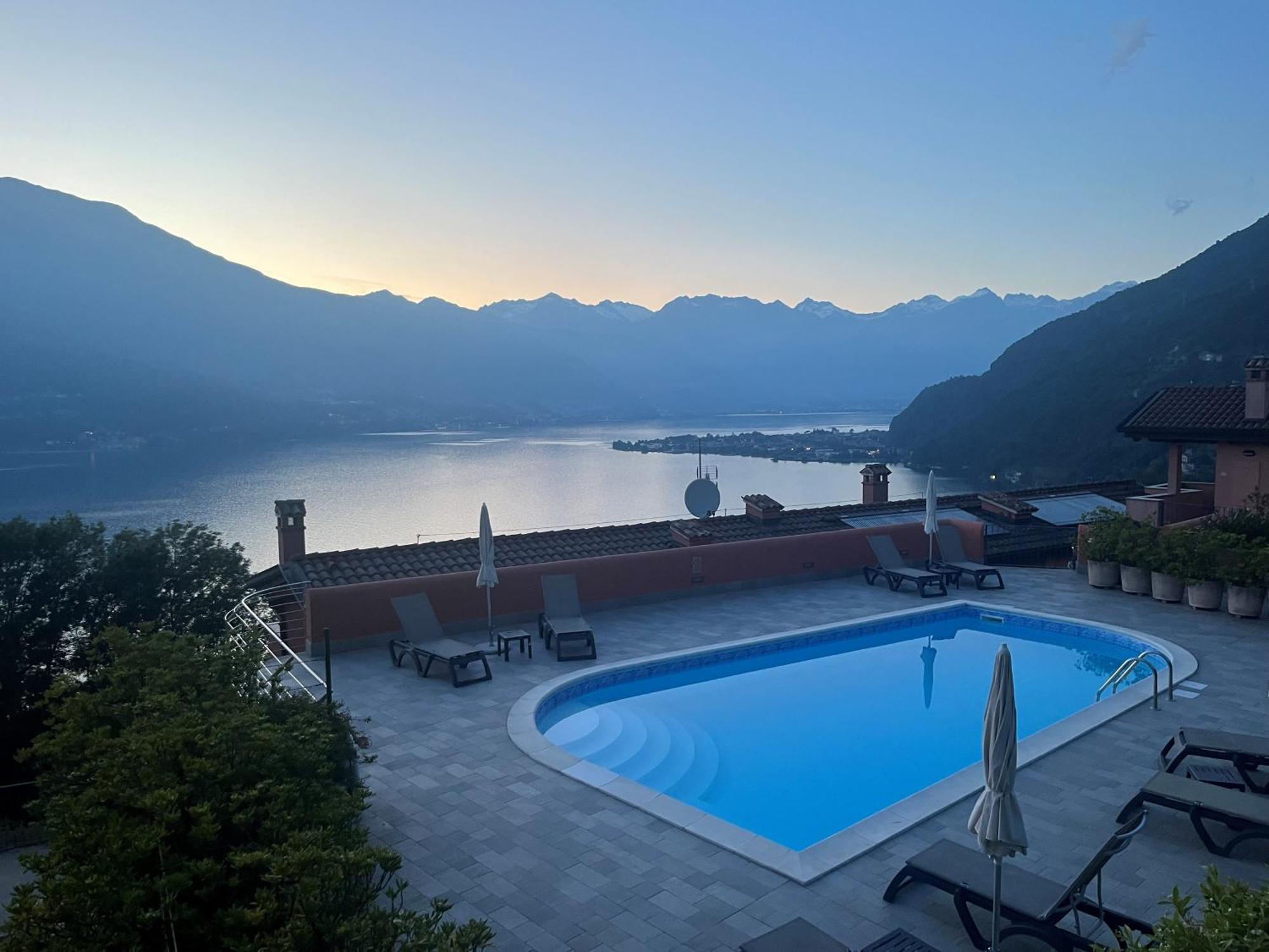 Stunning Apartment- Terrace And Swimming Pool Bellano Exterior photo